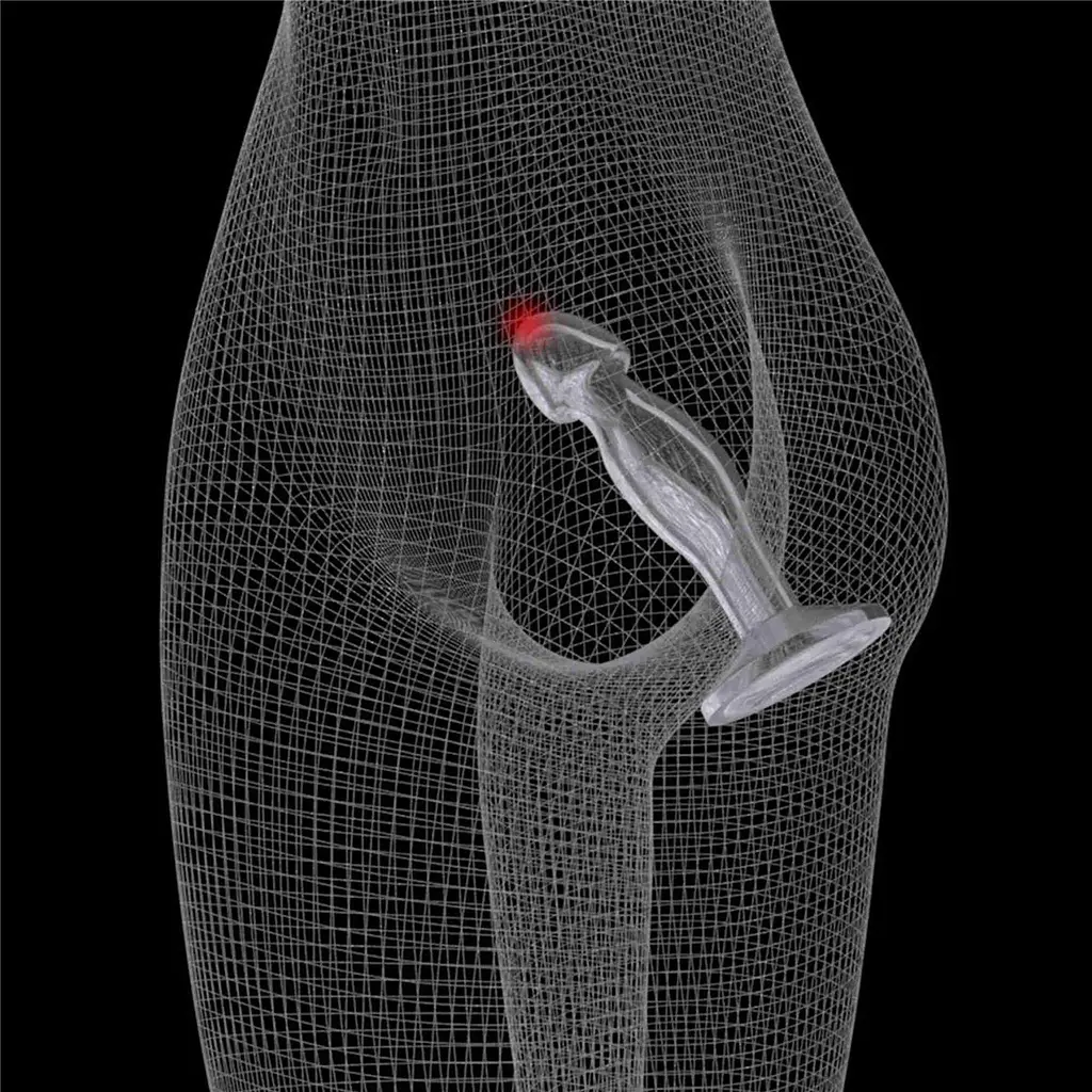 Анальна пробка LoveToy Flawless 16.5 см (прозорий) - фото 9