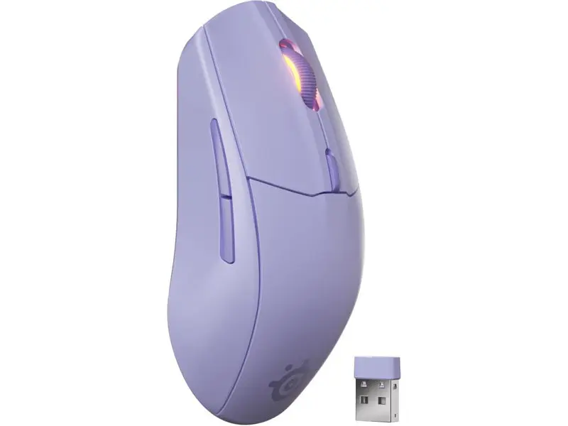 Миша SteelSeries Rival 3 Gen 2 Wireless Lavender (62525) - фото 2