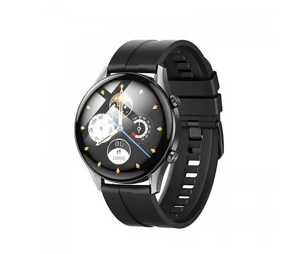 Умные часы Hoco Y7 Track HeartRate IP68 черные - фото 2