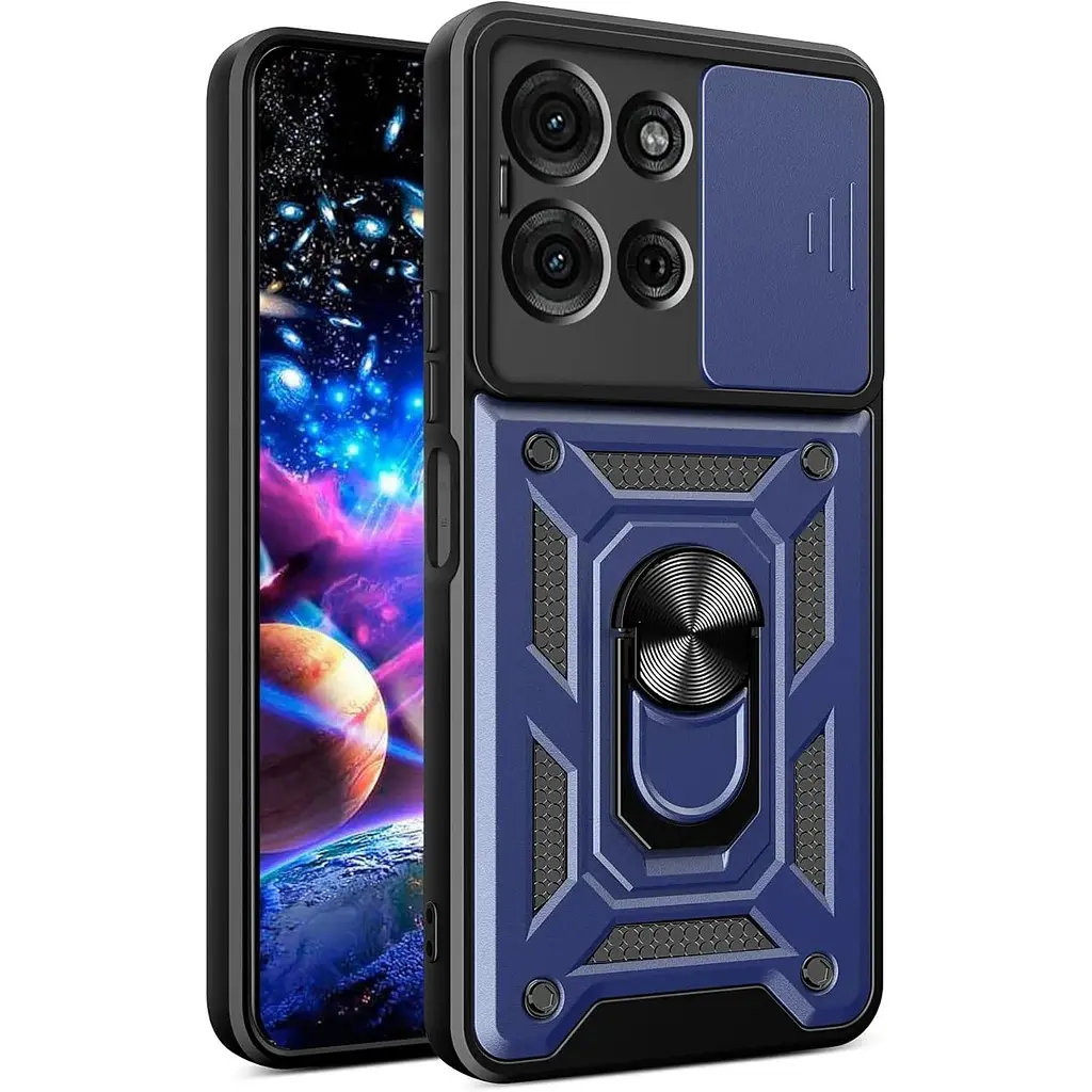 Панель BeCover Military для Motorola Moto G75 Blue (713061)