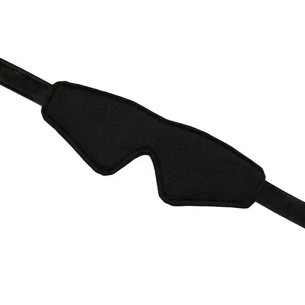Маска на очі Liebe Seele Boudoir Amor Blindfold Black, щільне прилягання, оксамитовий фініш - фото 4