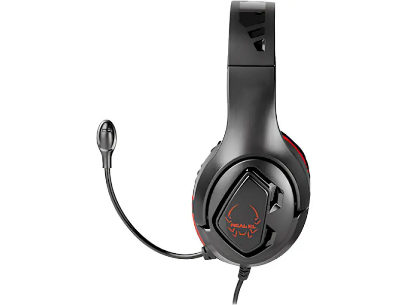 Гарнітура REAL-EL GDX-7590 Black/Red (EL124100050) - фото 4