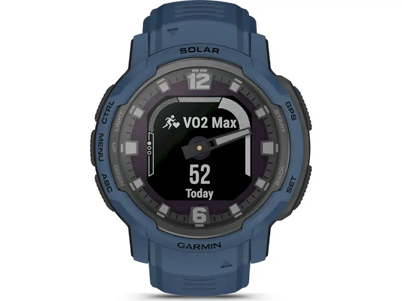 Смарт-годинник Garmin Instinct Crossover Solar Tidal Blue (010-02730-12/02) - фото 5