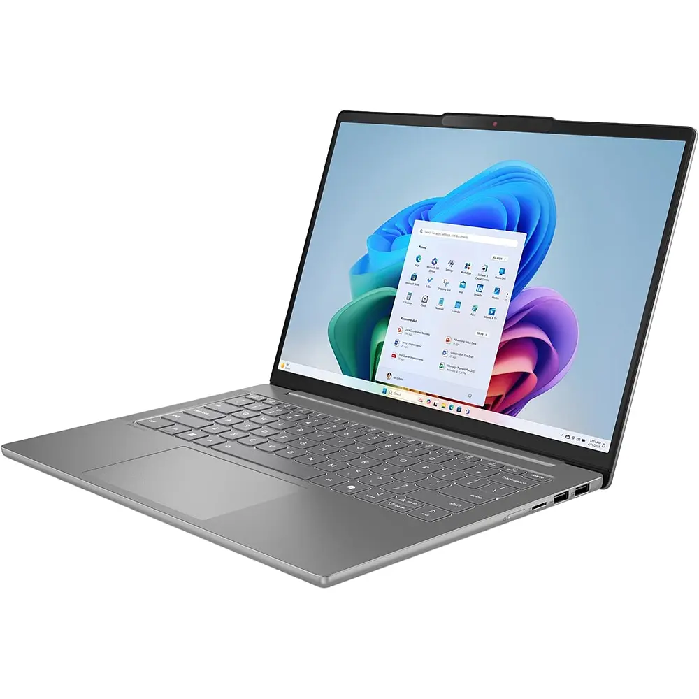 Ноутбук LENOVO IdeaPad Slim 5 14AHP10, AMD Ryzen 7 8845HS до 5.1GHz, 14" WUXGA, 32GB, SSD 1TB, AMD Radeon 780M Graphics, Free DOS - фото 4