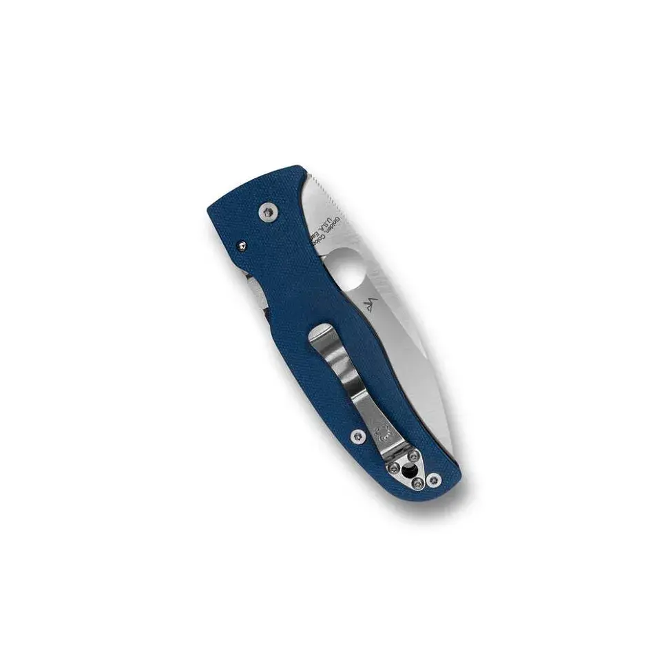 Ніж Spyderco Bodacious cobalt blue - фото 4