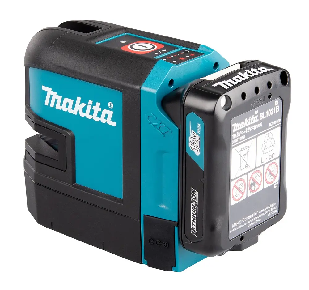 Нівелір лазерний акумуляторний Makita SK106DZ (25 м, 2 промені, червоний, CXT, без акумулятора та зарядного пристрою) - фото 7