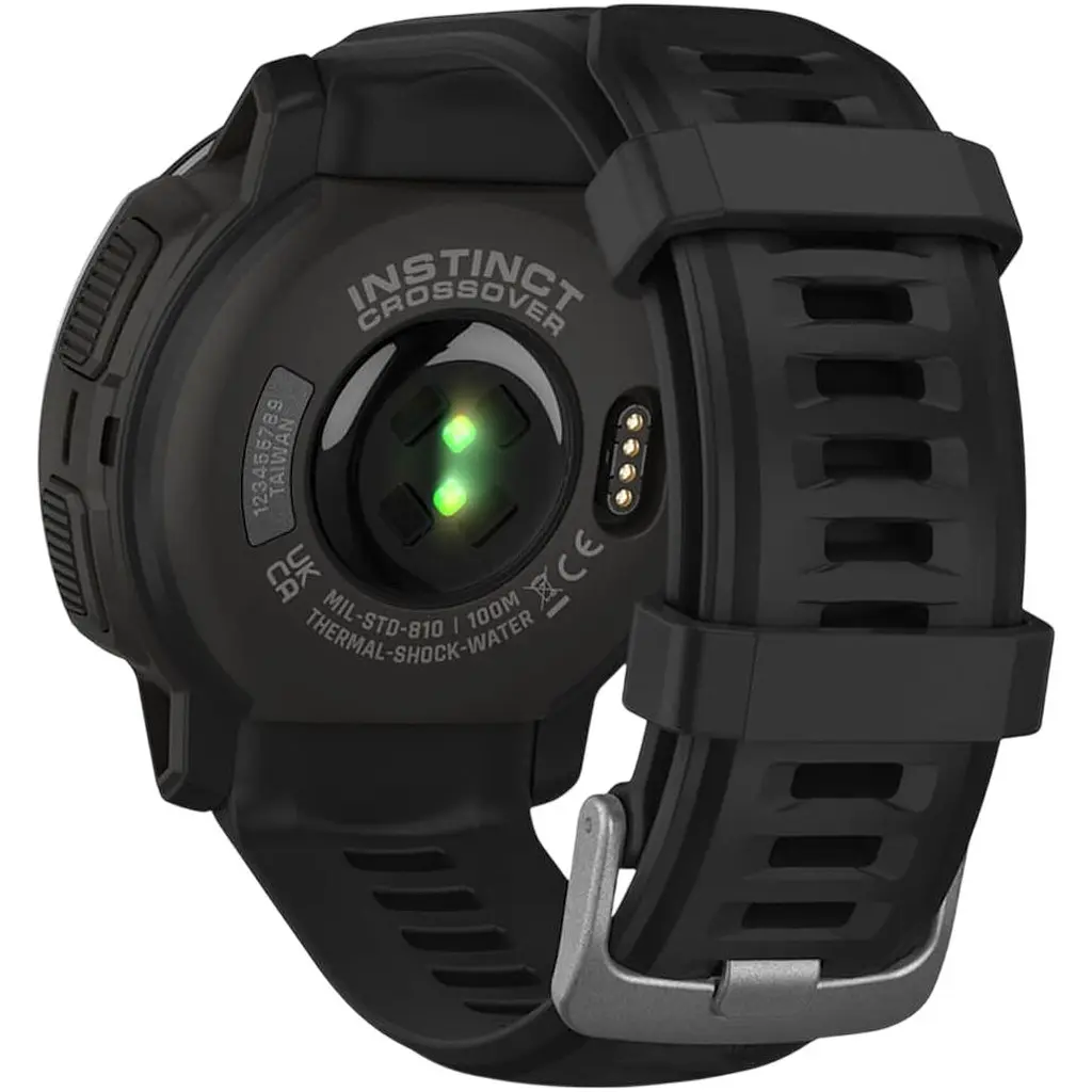 Смарт-годинник Garmin Instinct Crossover Standard Edition Black (010-02730-13/03) [171556] - фото 5