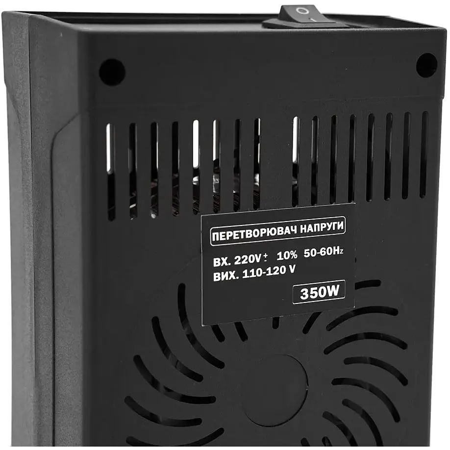 Перетворювач напруги понижуючий Merlion PN-350, Input 220 V/Output 110V, 350W, трансформаторний - фото 3