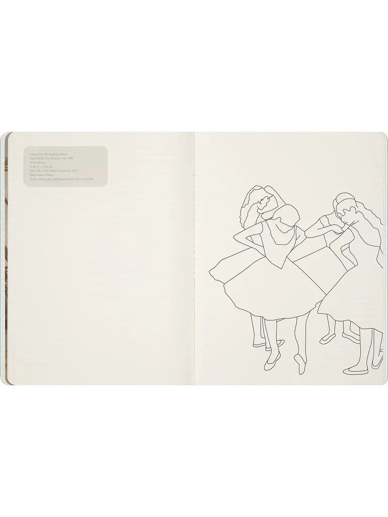 Записник Moleskine Cahier Impressionism великий, Лінійка (SKCAHXL6911S5NL) - фото 4