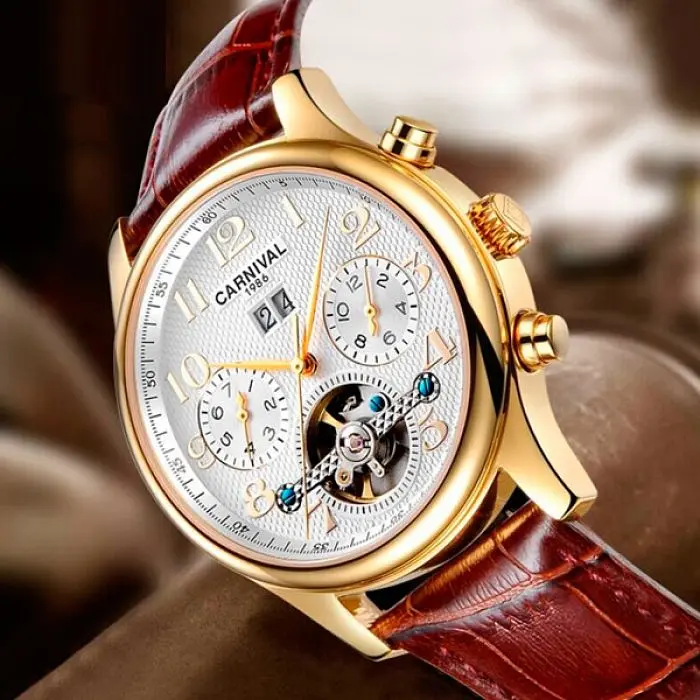 Годинник Carnival Swiss Brown - фото 2