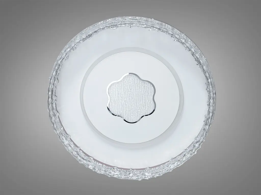 Стильна стельова LED люстра в коридор Diasha WG5157/B WH, Ø48 см, 85 W - фото 5
