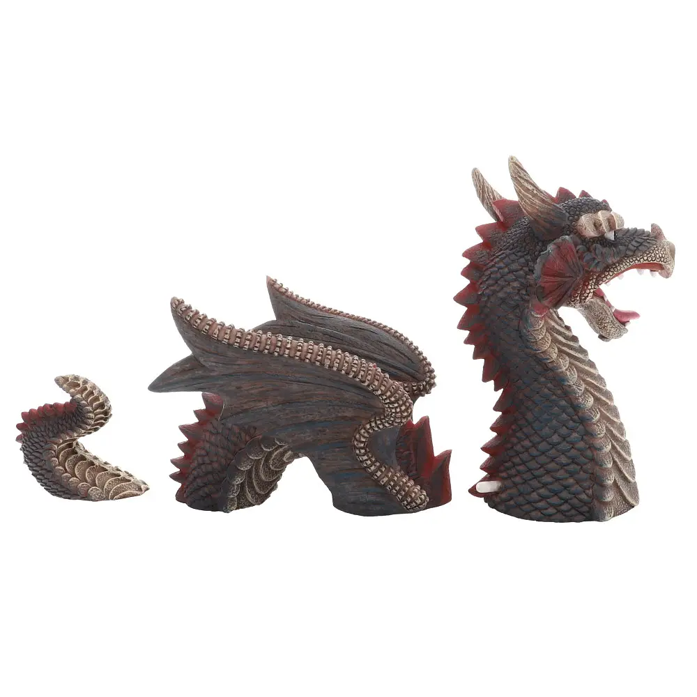 Декорація дракон Hobby Red Dragon 2 31.5x16x13.5 см (32069) - фото 7