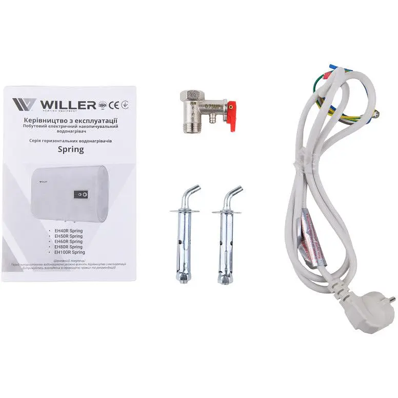 Водонагреватель Willer EH60R Spring горизонтальный - фото 8