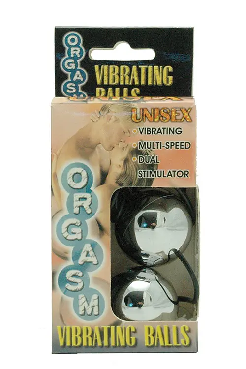 Вагінальні кульки Vibrating Balls, Silver, Сріблястий - фото 2