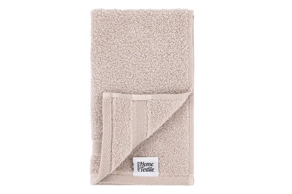 Рушник махровий Ardesto SuperSoft 30х50 см 100% бавовна бежевий (ART2230NS)  - фото 2
