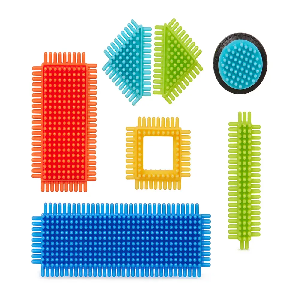 Конструктор Battat серії Bristle Blocks - Будівельник, 36 деталей (BT3099Z) - фото 3