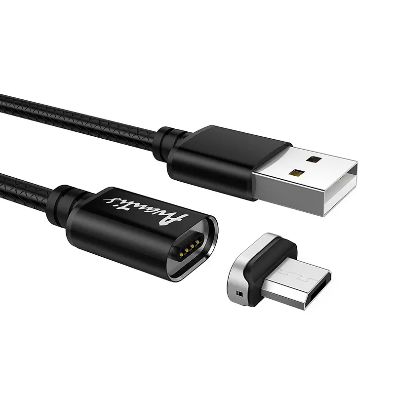 Кабель Avantis AC-95m MagJet USB – Micro- чорний - фото 3