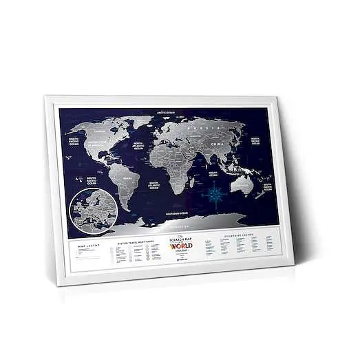 Скретч карта світу 1DEA.me Travel Map Holiday World (13022) - фото 6