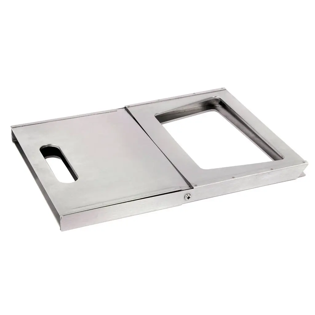 Гриль вугільний Bo-Camp Notebook/Fire Basket Compact Silver (8108347) - фото 3