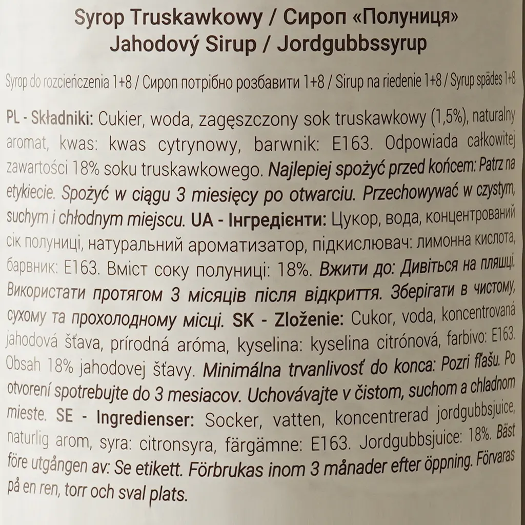 Сироп Monin Strawberry Клубника 1 л - фото 6