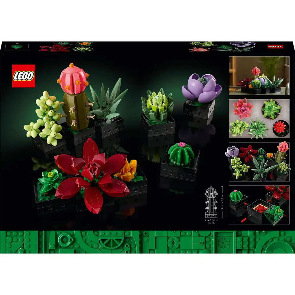Конструктор LEGO Botanicals Сукуленти 771 деталь (10309) - фото 9