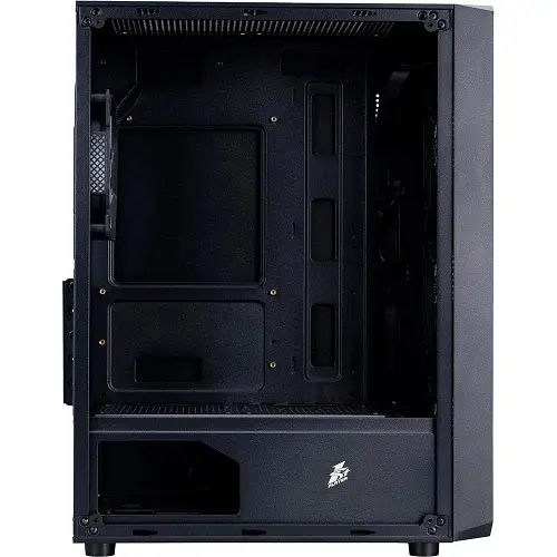 Корпус 1stPlayer FD3-M, Black, без БП, Mini Tower, для Micro ATX/Mini ITX, 1xUSB 3.0/2xUSB 2.0, макс. CPU – 155 мм/VGA – 290 мм, 4x120 мм ARGB, боковая панель из закаленного стекла (FD3-M-BK-4F7) - фото 4