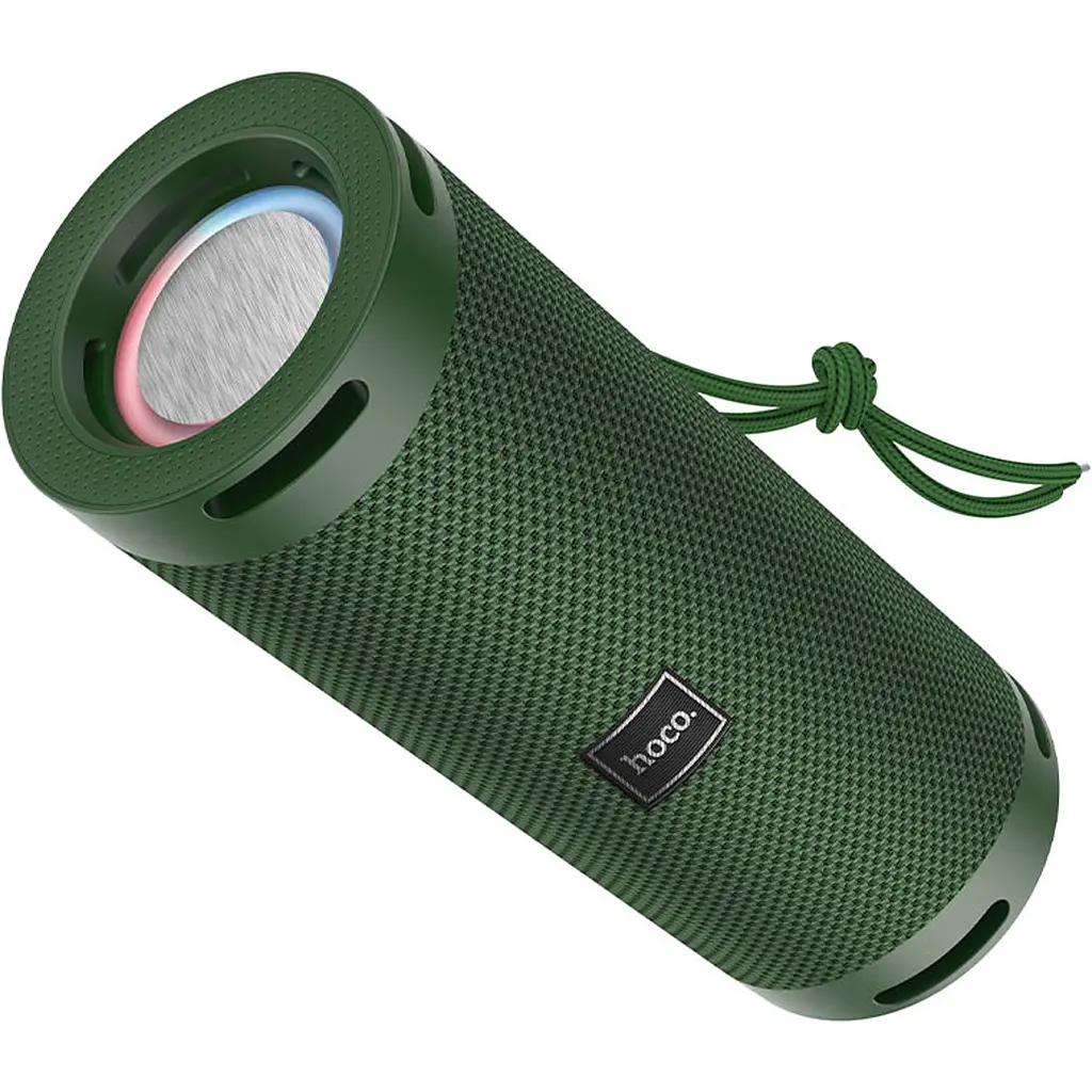 Портативна акустика Hoco Portable Speaker HC9 Dazzling Pulse Sports Dark Green (757838) [85055] - фото 2