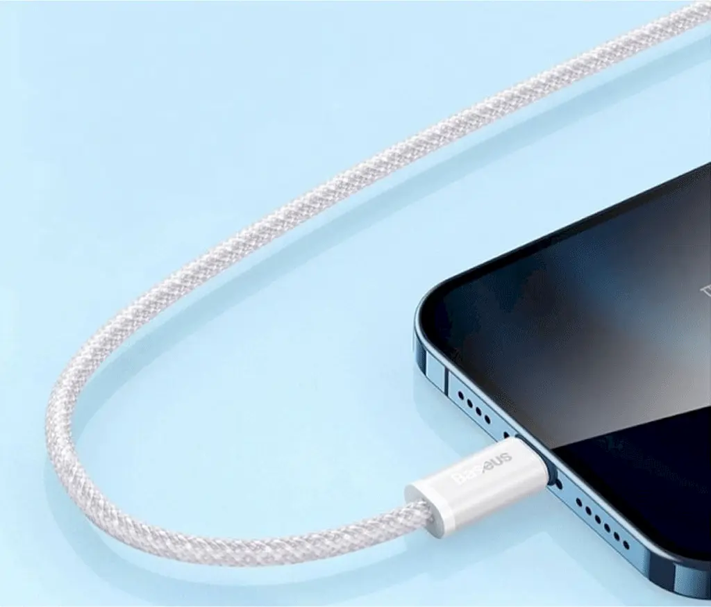 Кабель Baseus Dynamic USB to Lightning 2 m White [CALD000502] [92812] - фото 6
