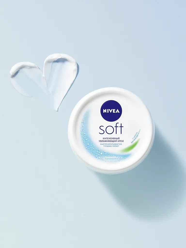 Зволожувальний крем NIVEA Soft для обличчя та тіла 100 мл - фото 4