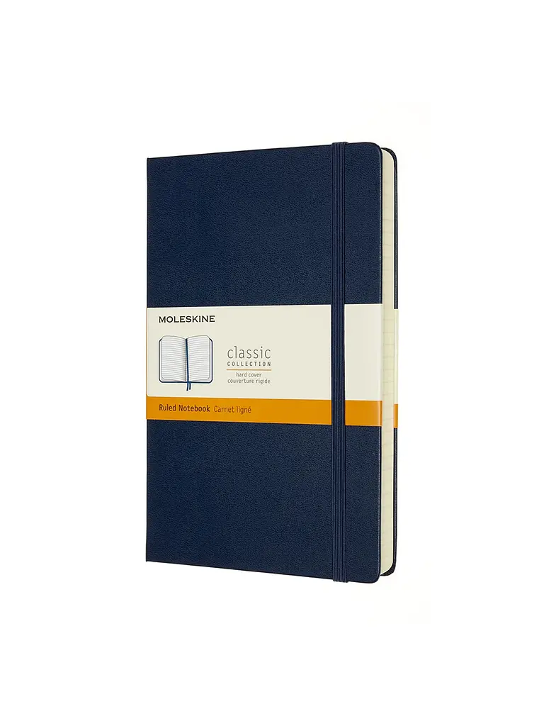 Записник Moleskine Classic Expanded середній, Лінійка Сапфір (QP060EXPB20) - фото 2