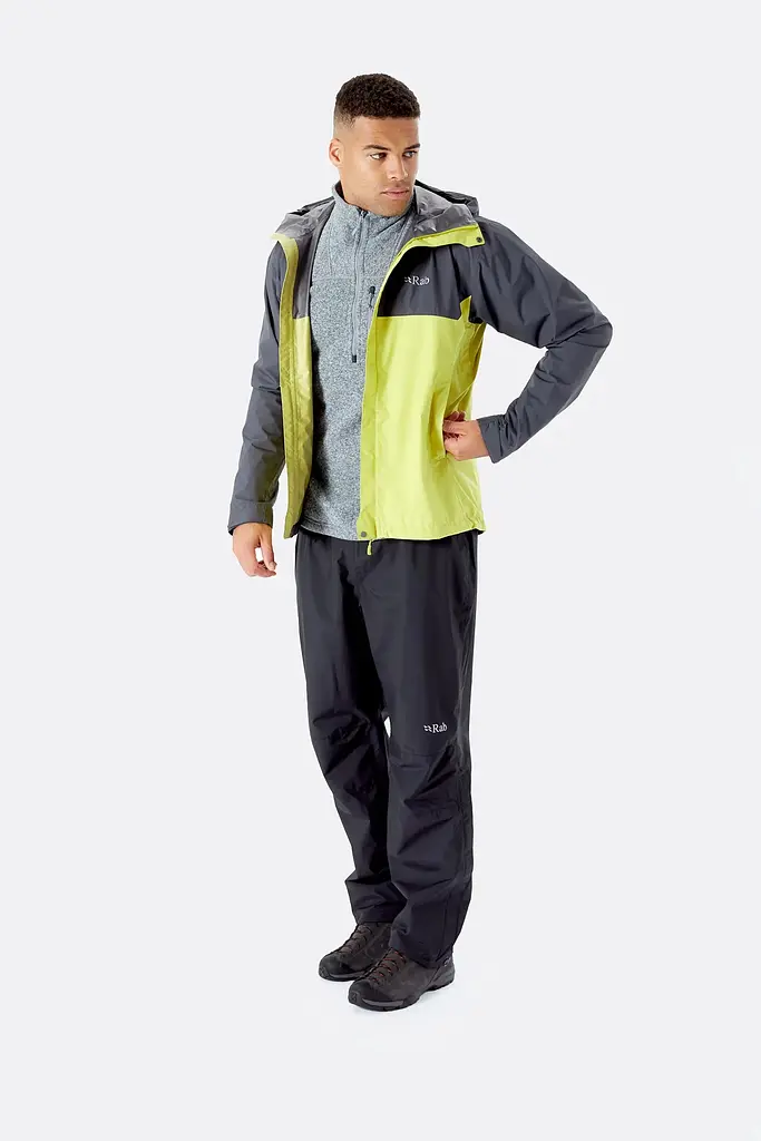 Штани чоловічі Rab Downpour Eco Pants XL Чорний - фото 5