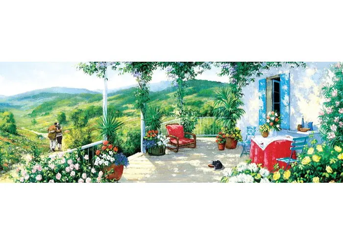 Пазл Art Puzzle Гість на веранді 1000 ел. панорама (5349) - фото 2