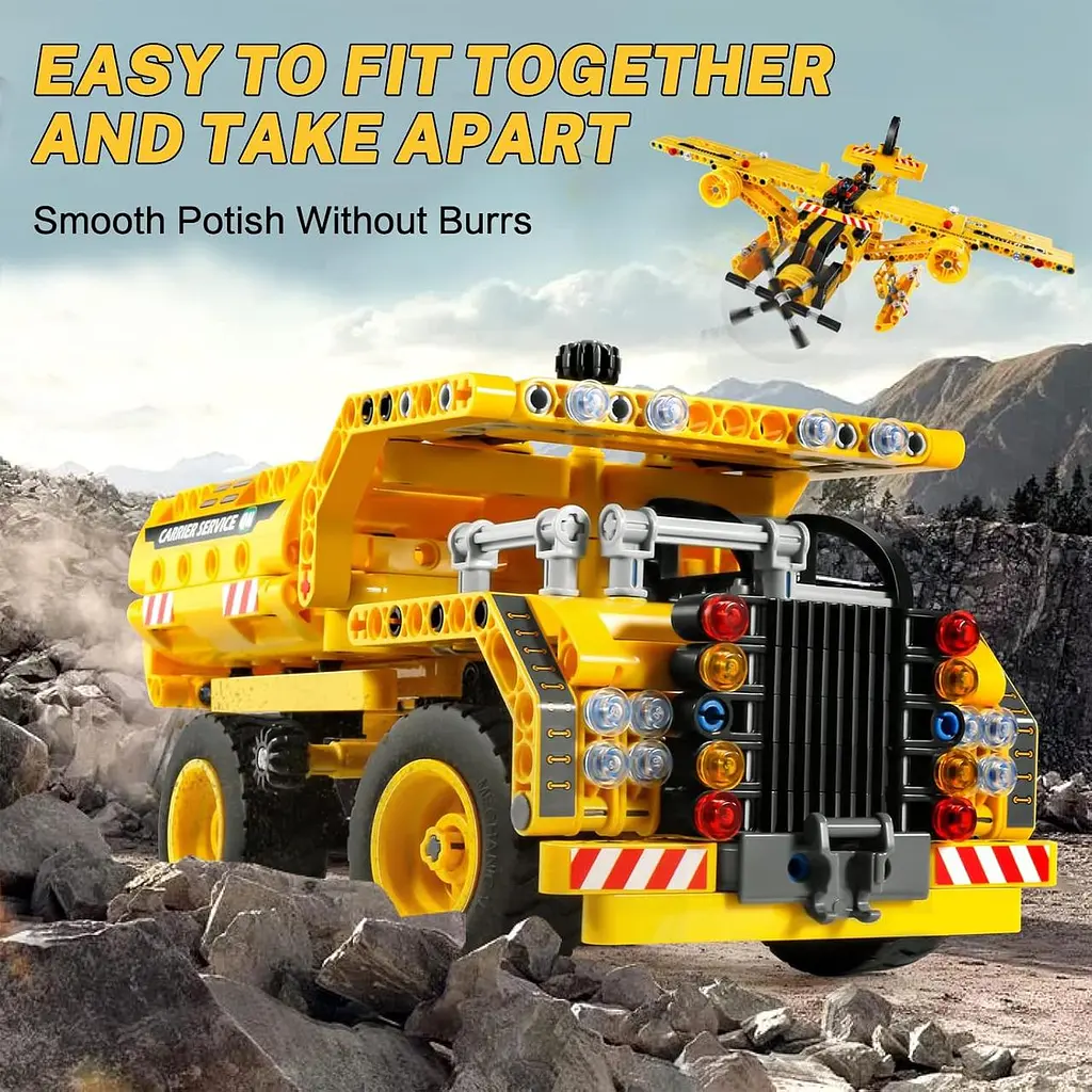 Конструктор XiaomiWanzhi Dump Truck & Aircraft - фото 6
