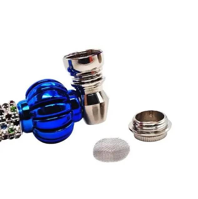 Люлька для куріння N30 Rhinestones 118 мм (YD076) - фото 3