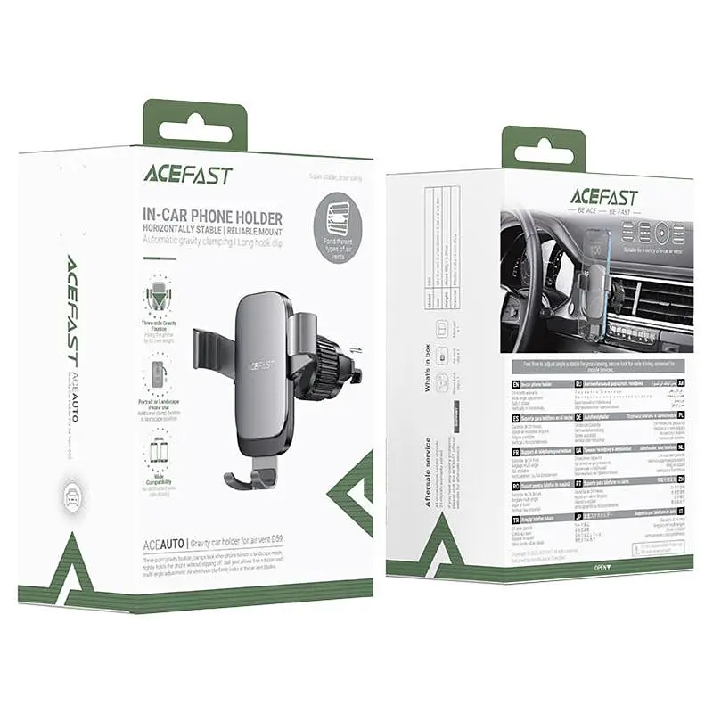 Автодержатель Acefast D59 Серый - фото 2