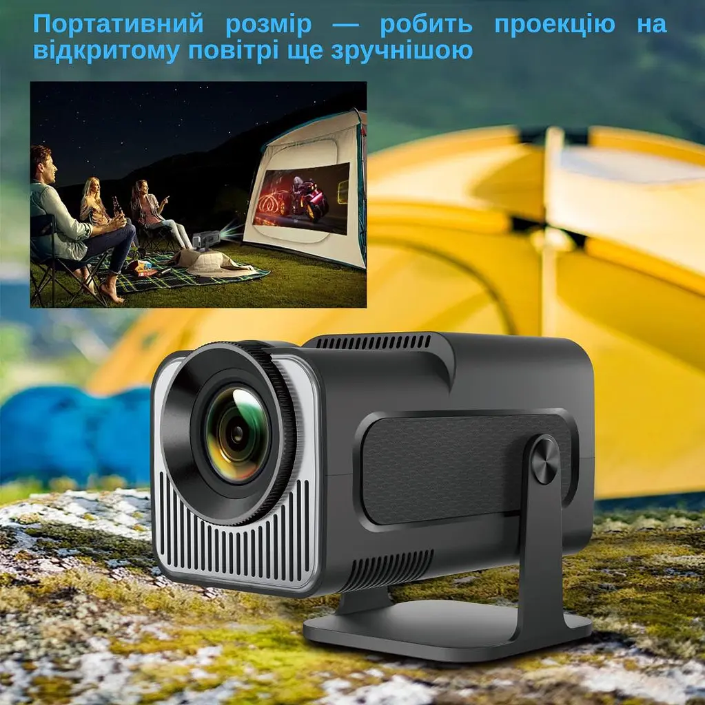 Проектор XON SmartView X-Pro Mini Full HD 1280х720Р, 4K, Wi-Fi, Android, 6800Lm (XVPU1207AB 3565) Чорний - фото 14