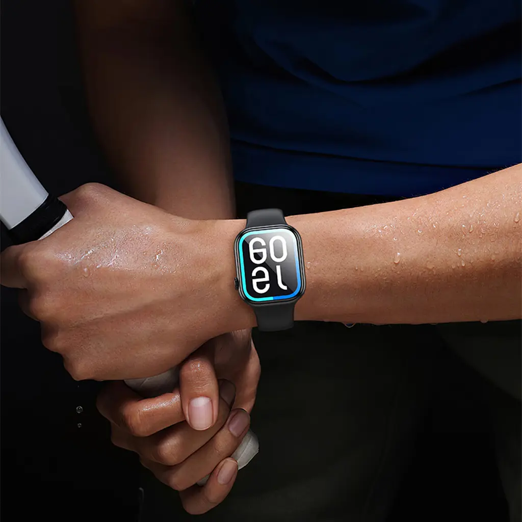 Смарт-годинник HOCO Y30 Smart sports watch(call version) Black - фото 5
