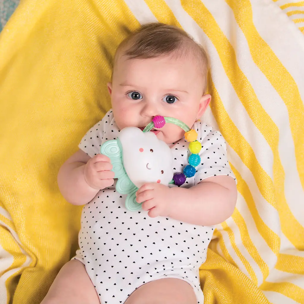 Игрушка-прорезыватель Battat Радужный дождик (BX1560Z) - фото 4