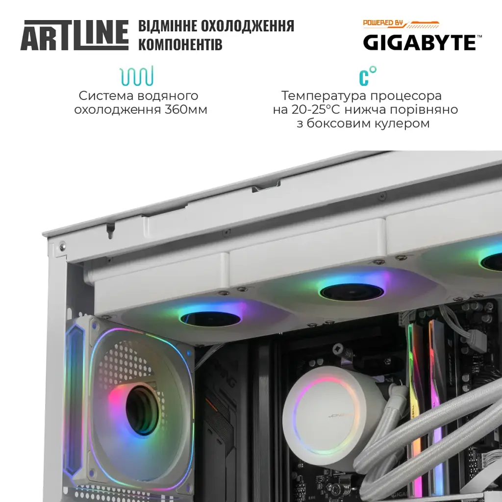 Комп'ютер Artline Gaming TANKWHITE (TANKWHITEv86) - фото 4