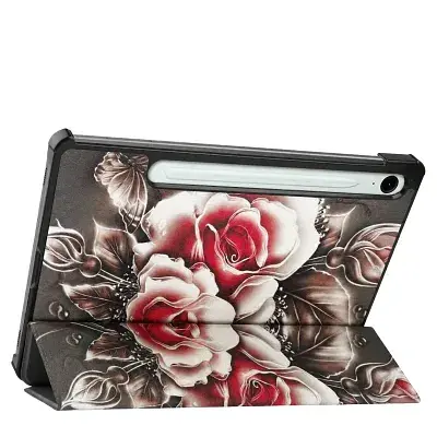 Чохол до планшета BeCover Smart Case Samsung Galaxy Tab S10 Lite SM-X400/406 10.9" Black Rose (715924) - фото 5