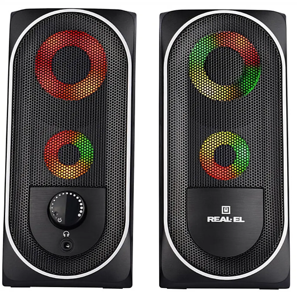 Акустична система REAL-EL S-110 USB Black (EL121100009) - фото 3