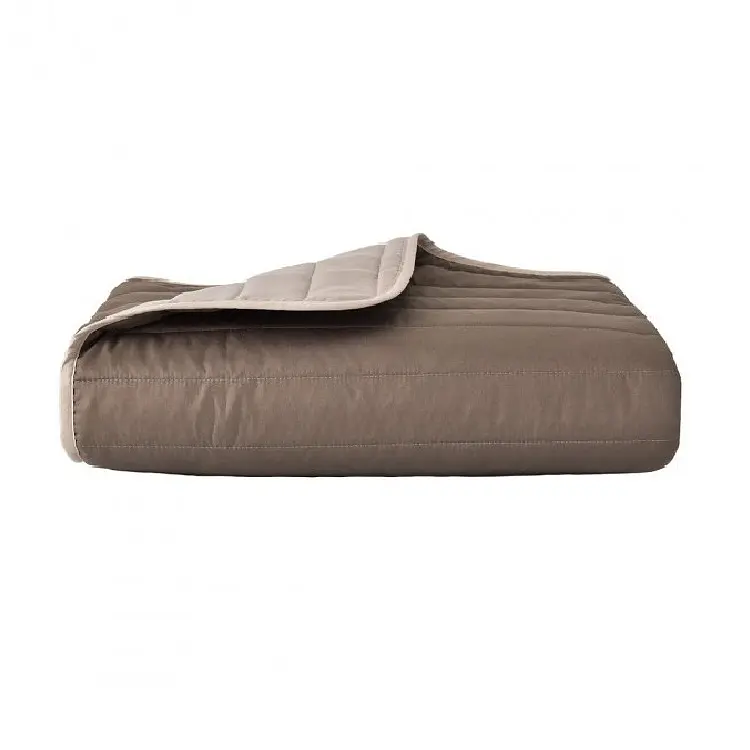 Двостороннє покривало Ideia Cube, 135х100 см, шоколадний та бежевий (8-33015) - фото 2