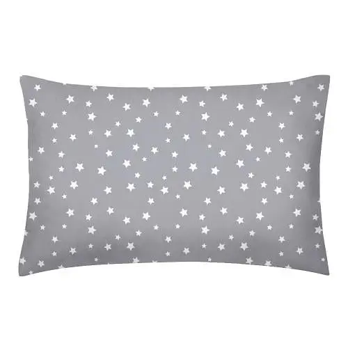 Комплект постільної білизни Cosas євро з простирадлом на резинці GREY STARS CS5 200 x 220 см (StarGW_El-Blue_200) - фото 3