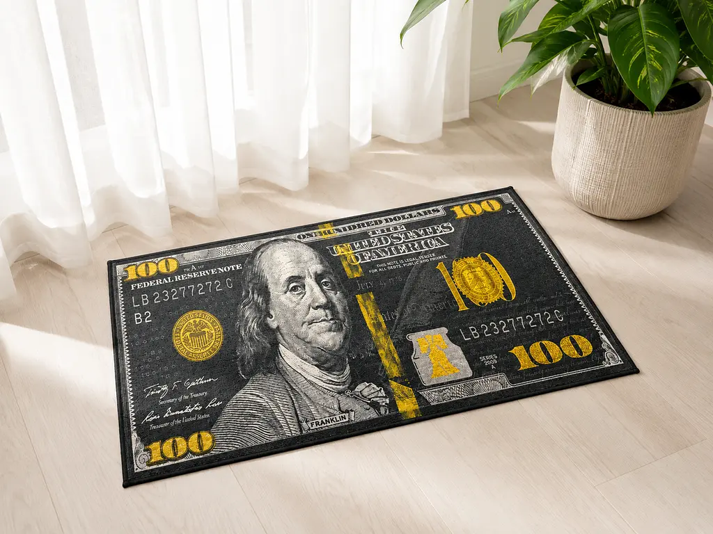 Стильний та зносостійкий килим для дому "100 доларів" 250х180 KT8000810 - фото 5