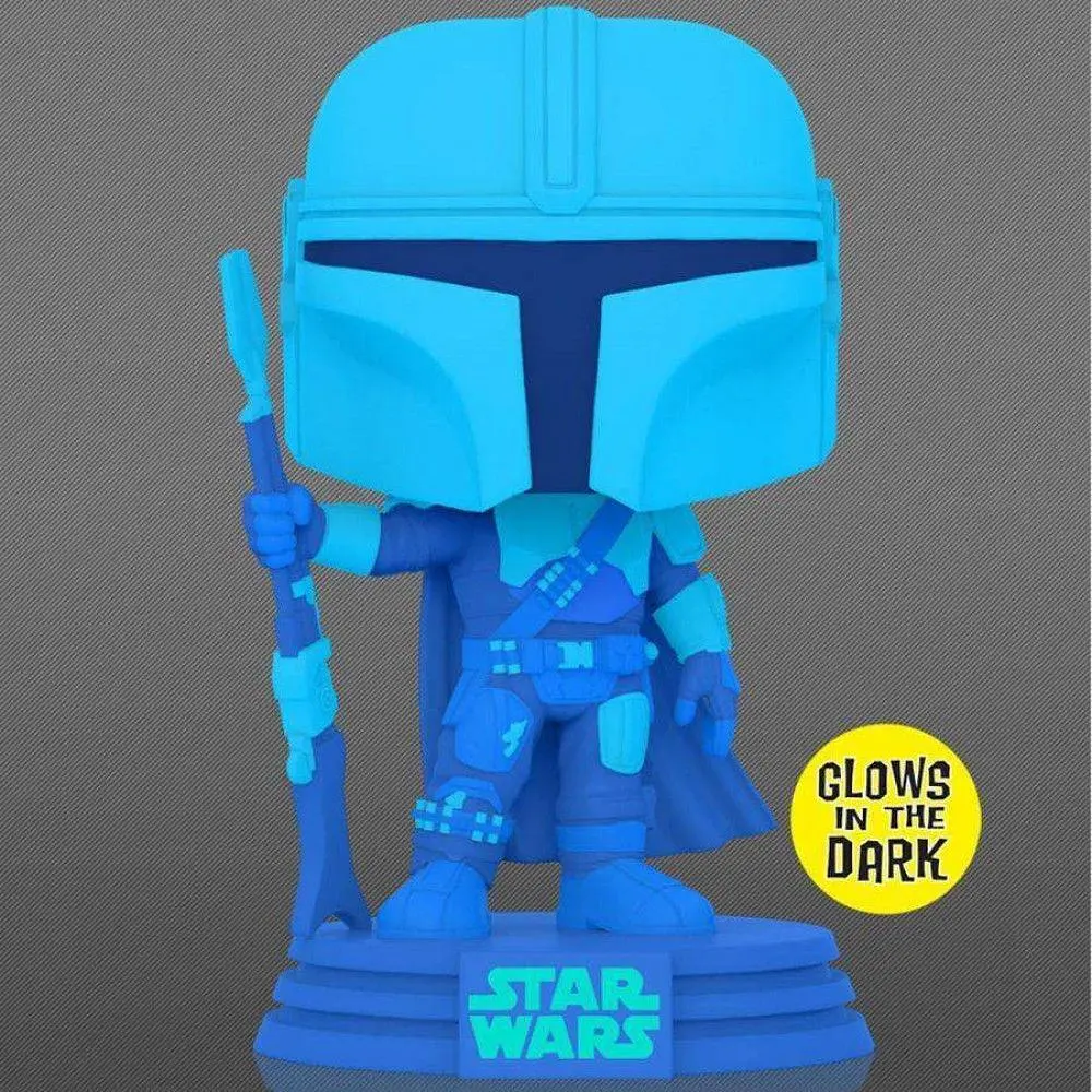 Фигурка Funko Pop Exclusive Фанко Поп Star Wars The Mandalorian Звездные войны Мандалорец 10 см SW GW 345 - фото 3
