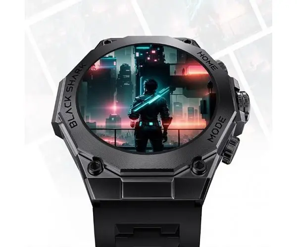 Часы умные Black Shark S1 Pro черные - фото 6