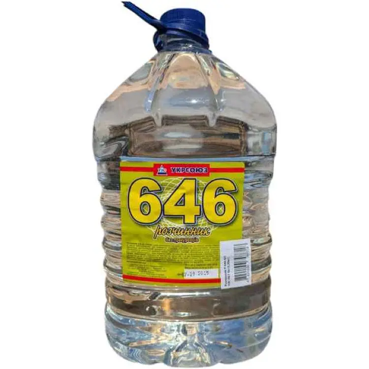 Розчинник 646 УКРСОЮЗ 4л 3,3кг б/п