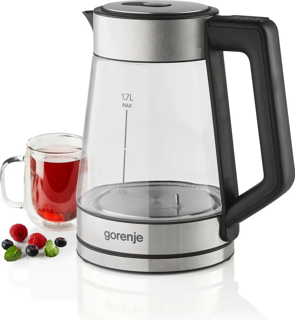 Електрочайник Gorenje K17TRG 1.7 л нержавіюча сталь - фото 11