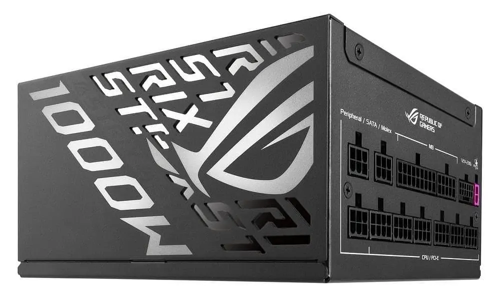 Блок питания ASUS ROG STRIX 1000W ATX 3.1 80+ Platinum (90YE00W1-B0NA00) - фото 9