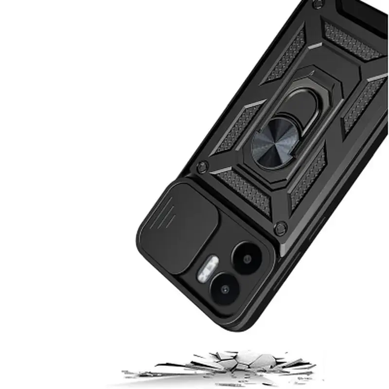 Чохол до мобільного телефона BeCover Military BeCover Xiaomi Redmi A2 Black (710206) - фото 3